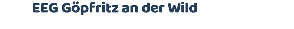 EEG Göpfritz an der Wild